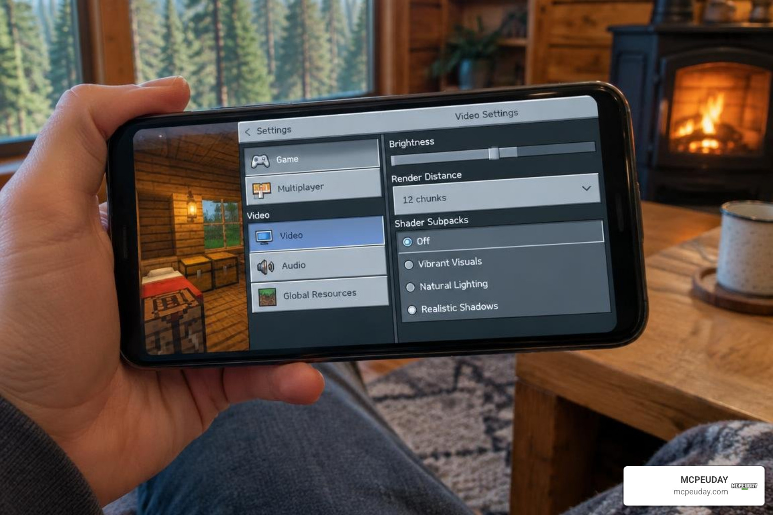 Minecraft Bedrock Video Settings and Shader Subpack Optimization Minecraft Bedrock Video Settings and Shader Subpack Optimization
