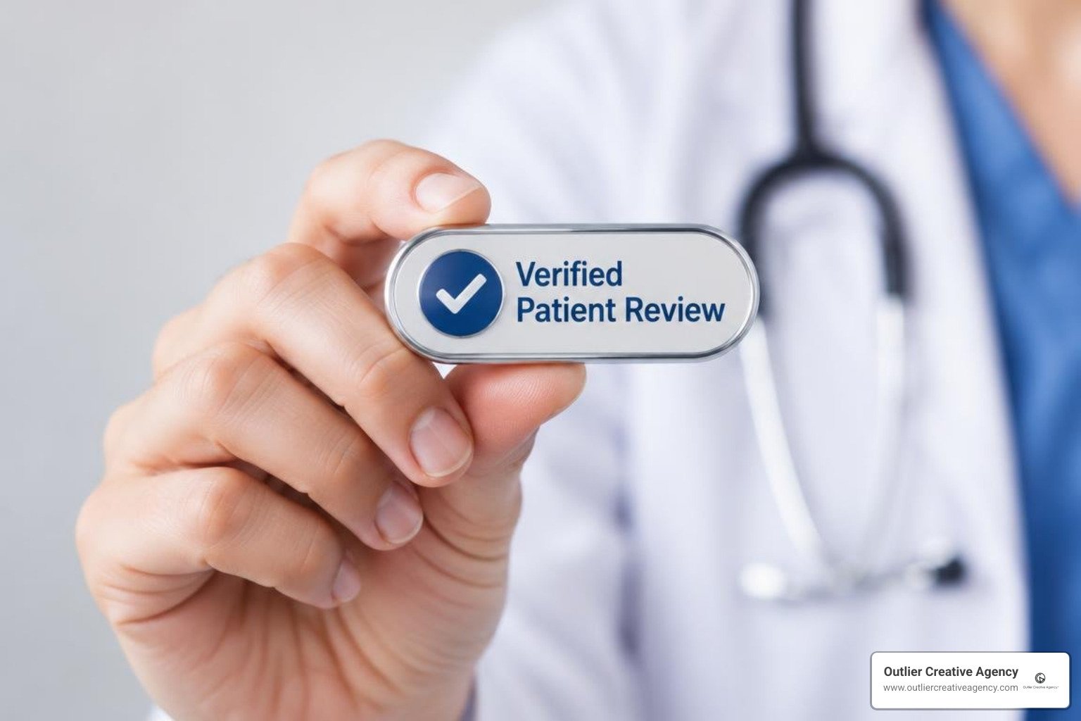 verified patient review badge