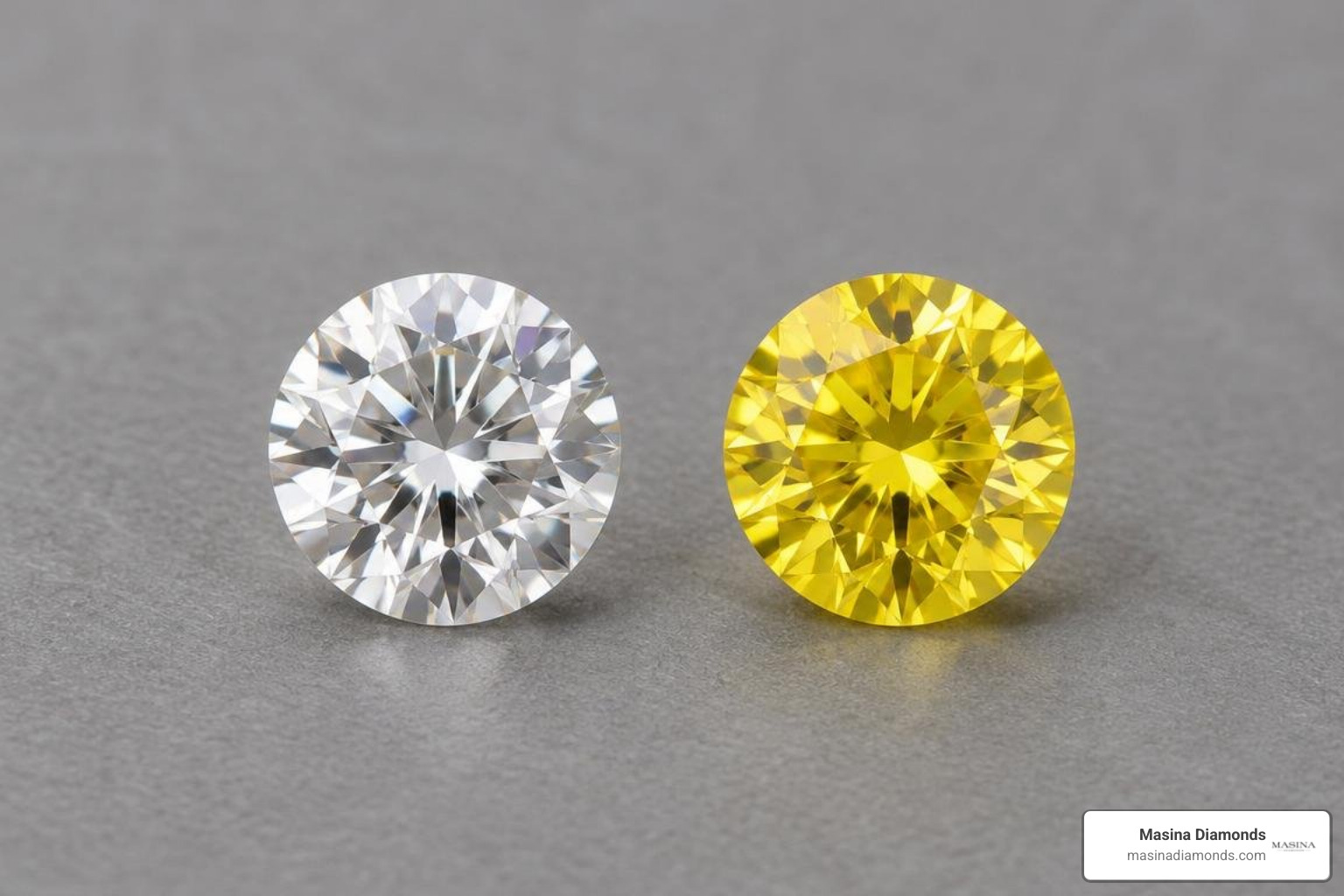 Fancy colored vs colorless diamond comparison Fancy colored vs colorless diamond comparison