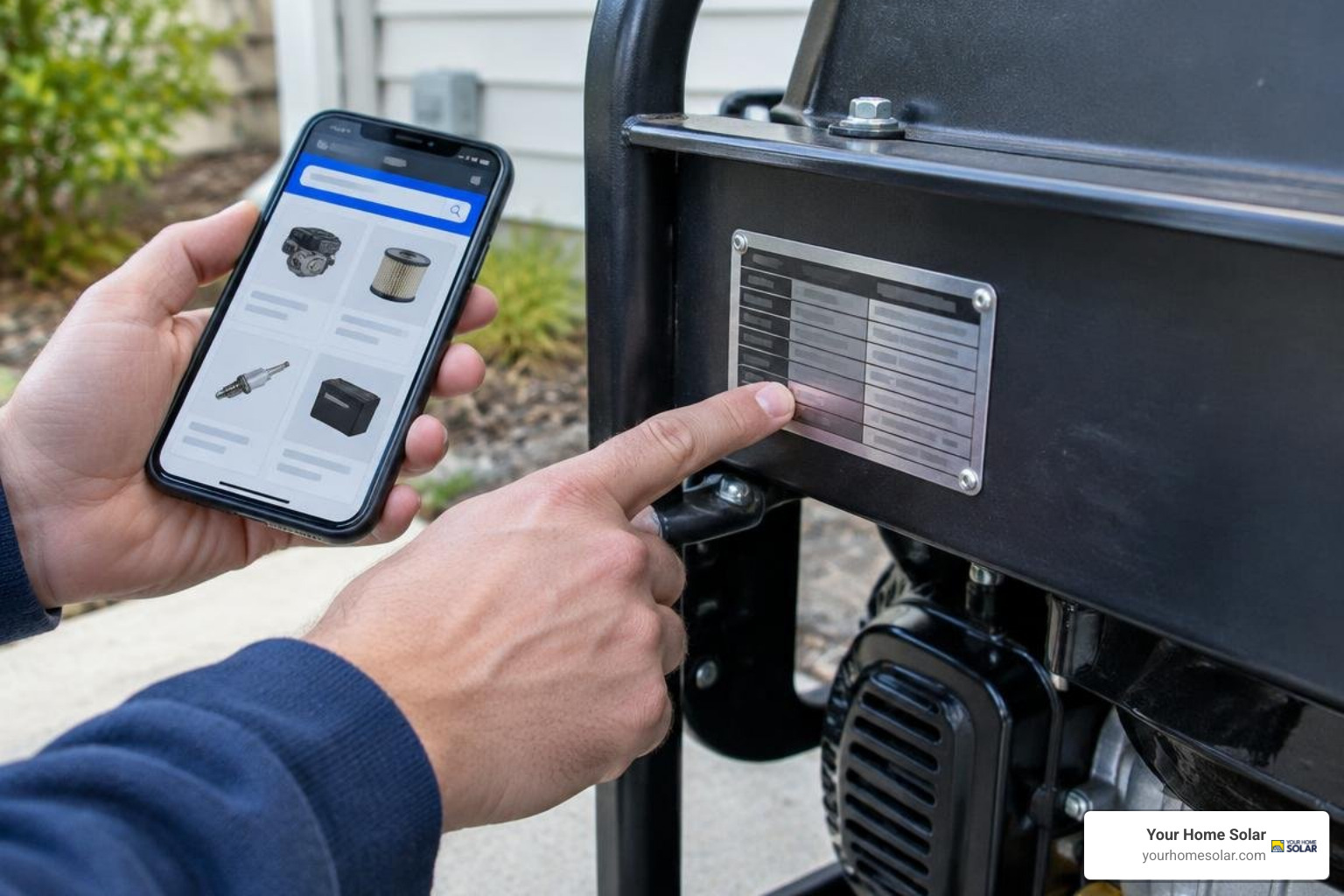 checking generator serial number on parts portal checking generator serial number on parts portal