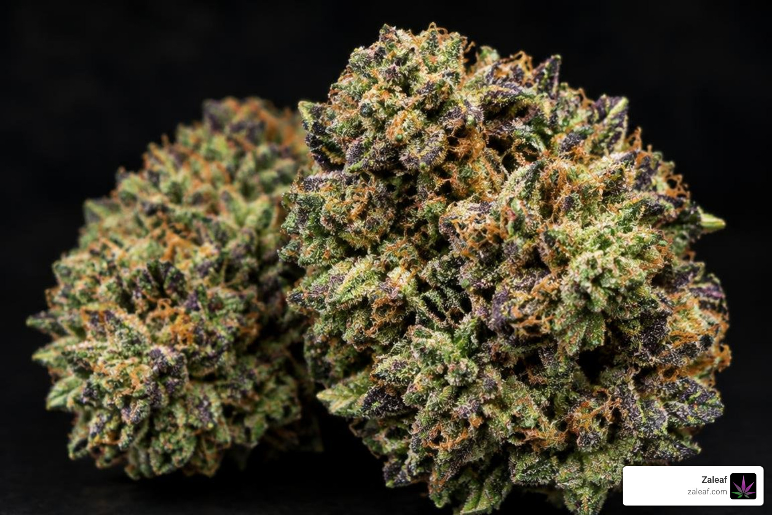 dense cannabis flower buds