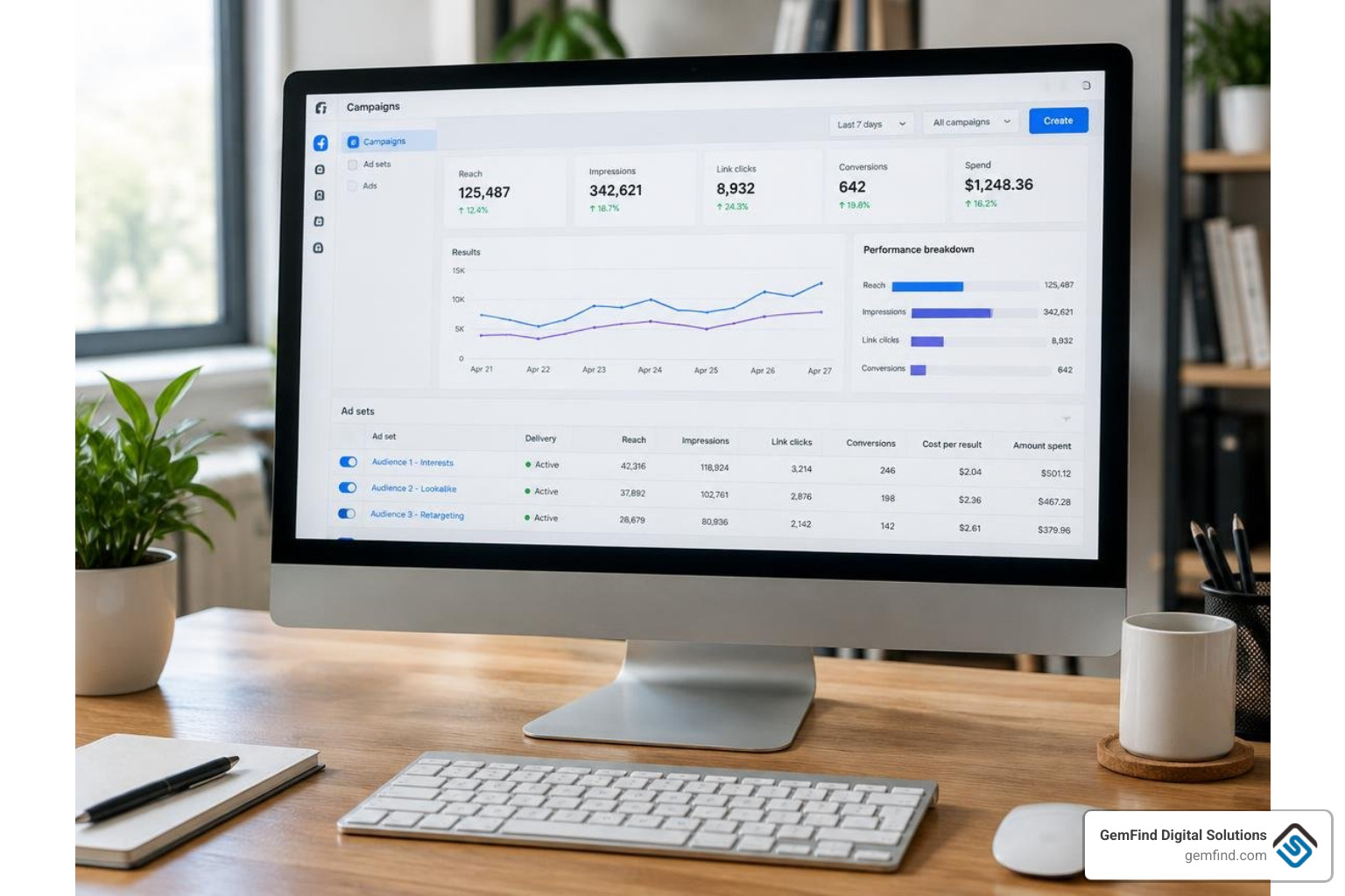Meta Ads Manager dashboard Meta Ads Manager dashboard