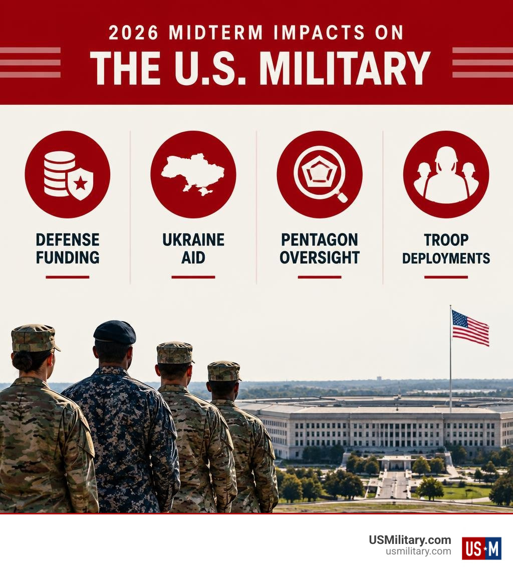 2026 midterm impacts on defense funding, Ukraine aid, Pentagon oversight, and troop deployments infographic 2026 midterm impacts on defense funding, Ukraine aid, Pentagon oversight, and troop deployments infographic