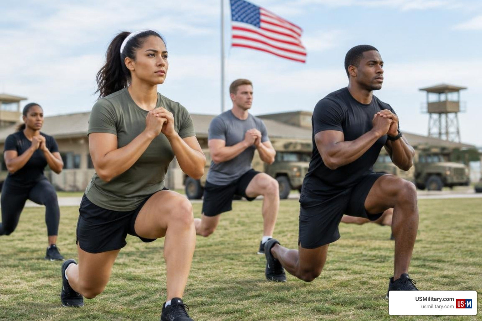 Trainees participating in the Future Soldier Preparatory Course Trainees participating in the Future Soldier Preparatory Course