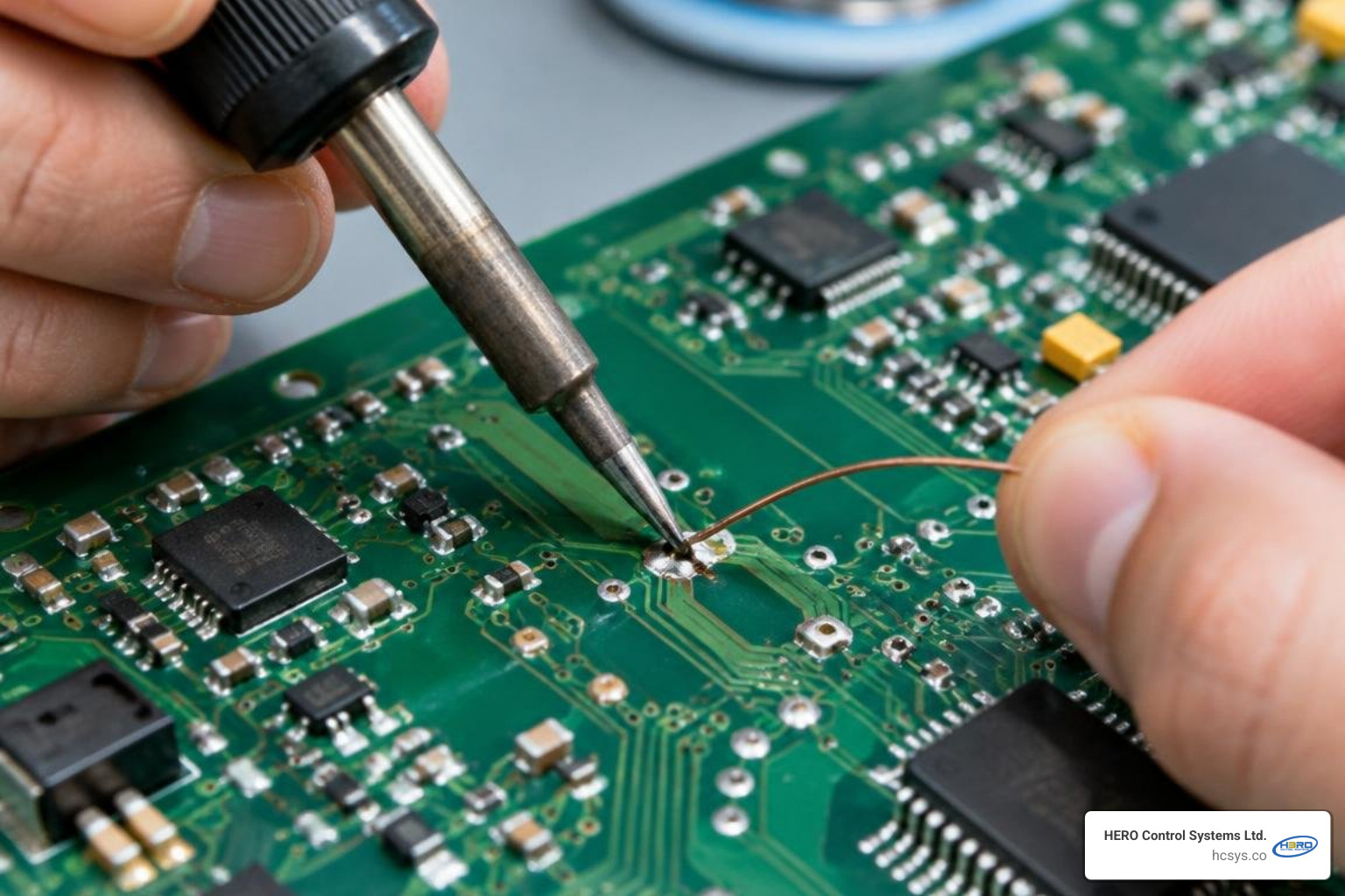 micro-soldering copper trace patch