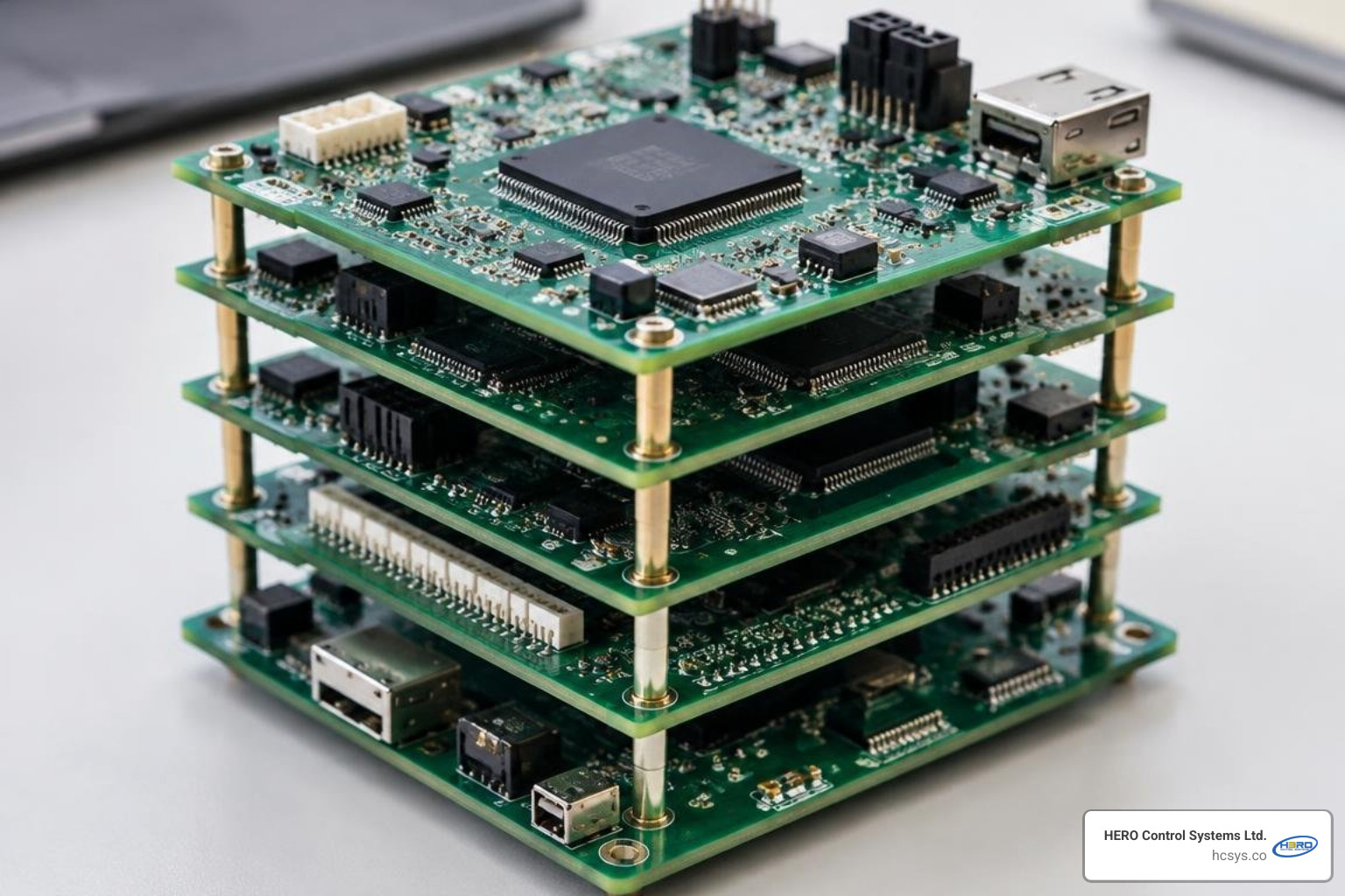 layered embedded firmware architecture hierarchy
