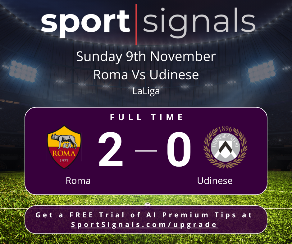 Roma Shuts Out Udinese in Stunning Victory!