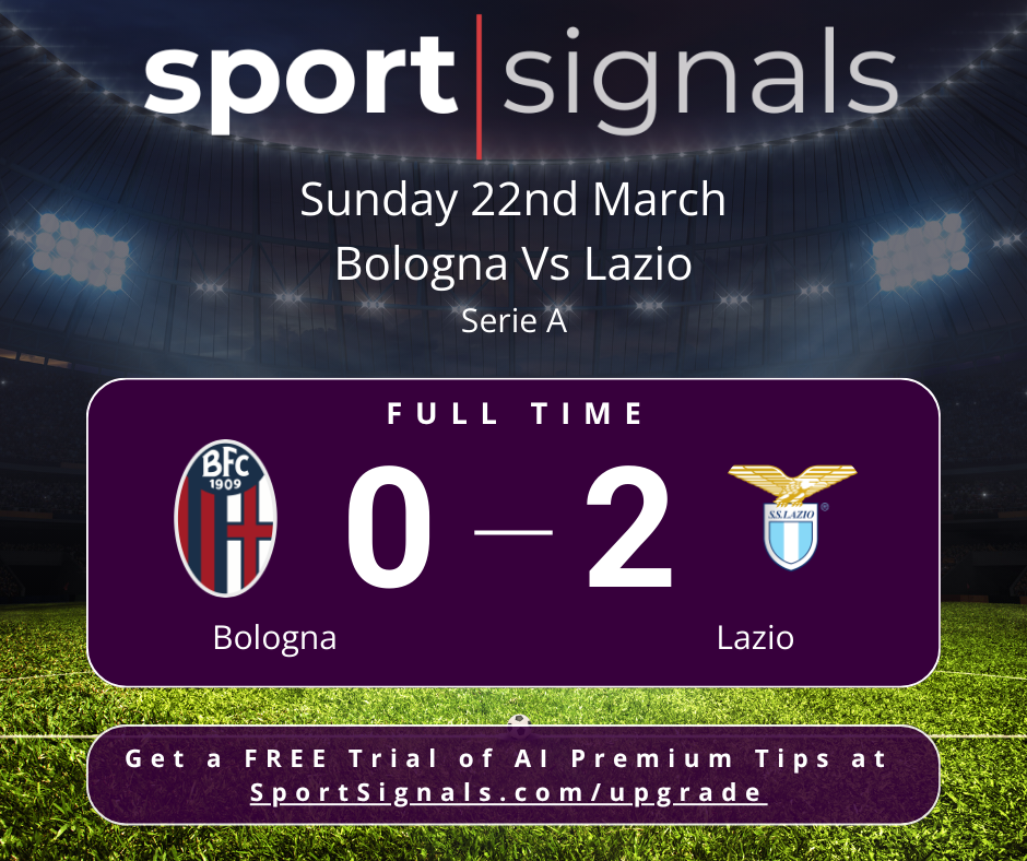 Lazio Triumphs: Bologna Shuts Out in Exciting Match Victory