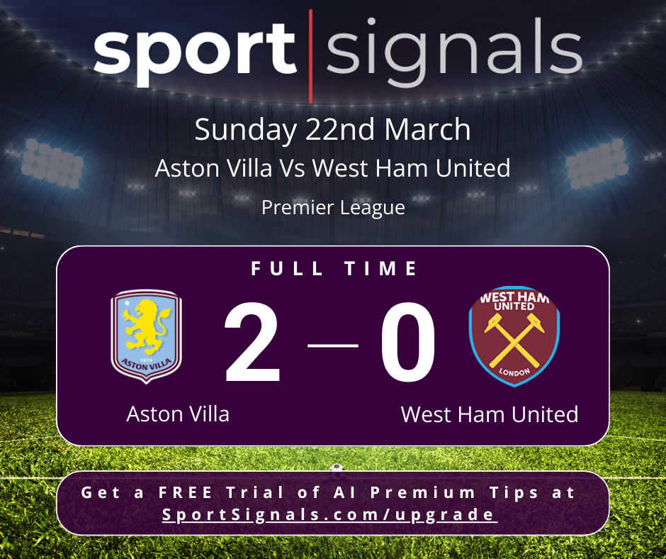Aston Villa Triumphs: West Ham Shutout in Thrilling Victory!