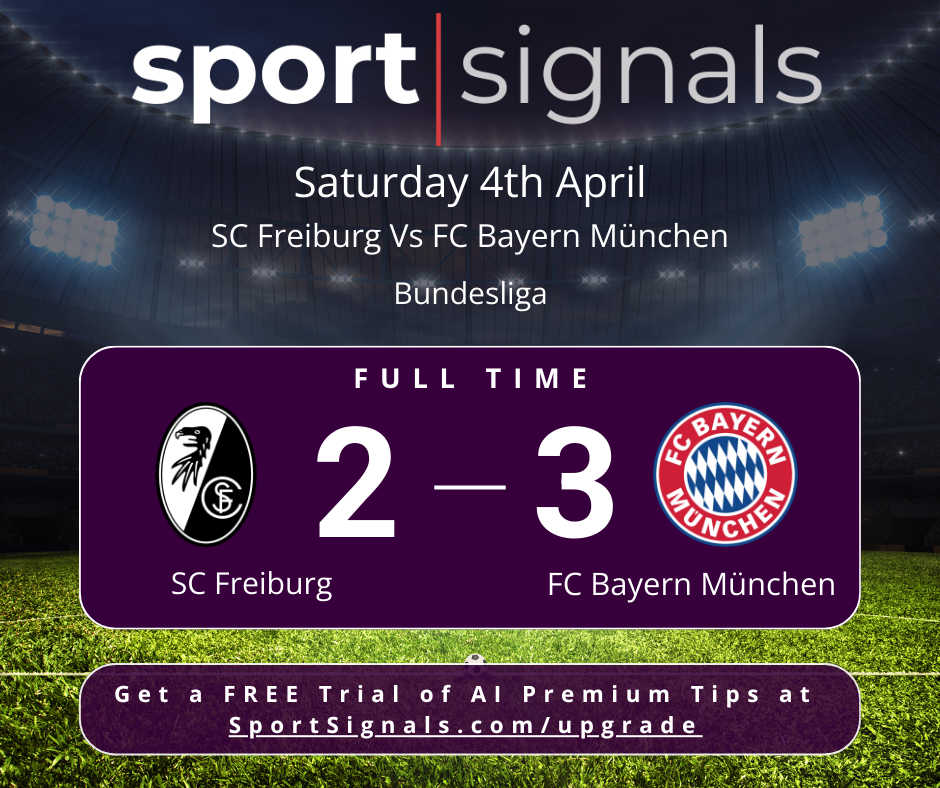 Bayern Munich Stretches Unbeaten Streak with Thrilling 3-2 Win Over Freiburg