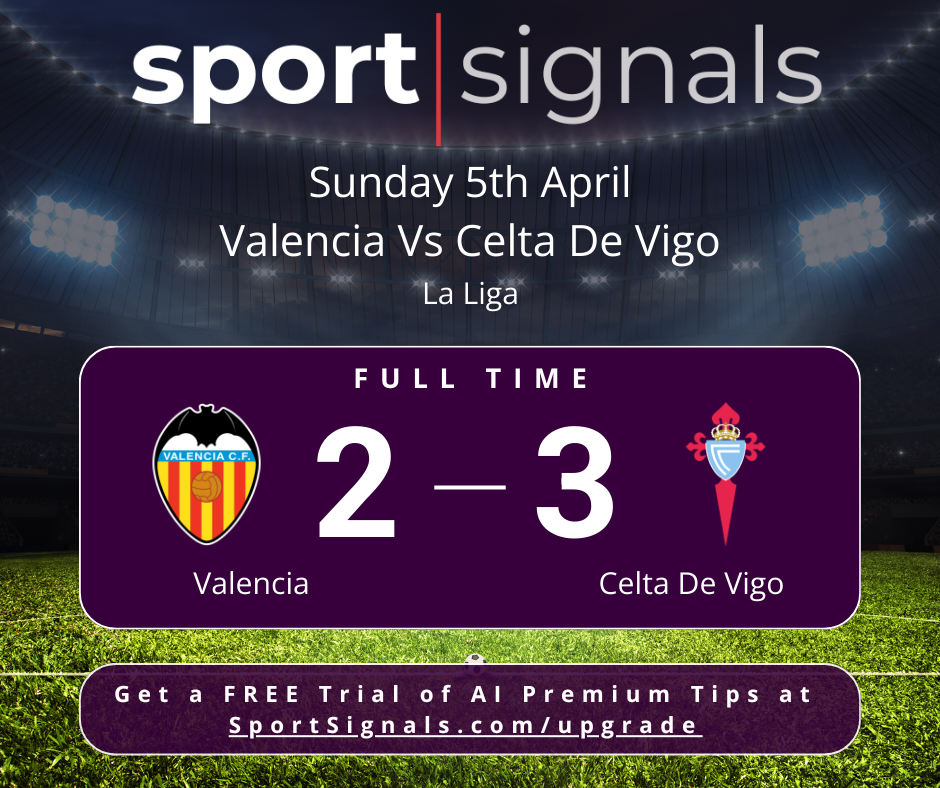 Celta de Vigo Triumphs Over Valencia in Thrilling Face-Off!