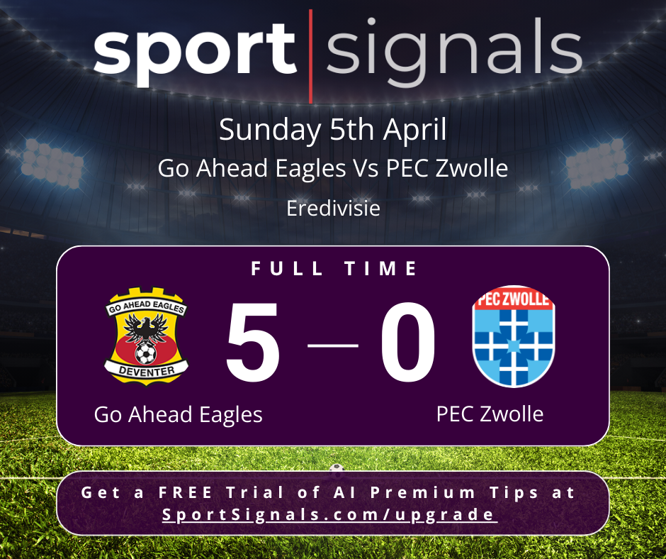 Go Ahead Eagles Crush PEC Zwolle in Electrifying Home Victory
