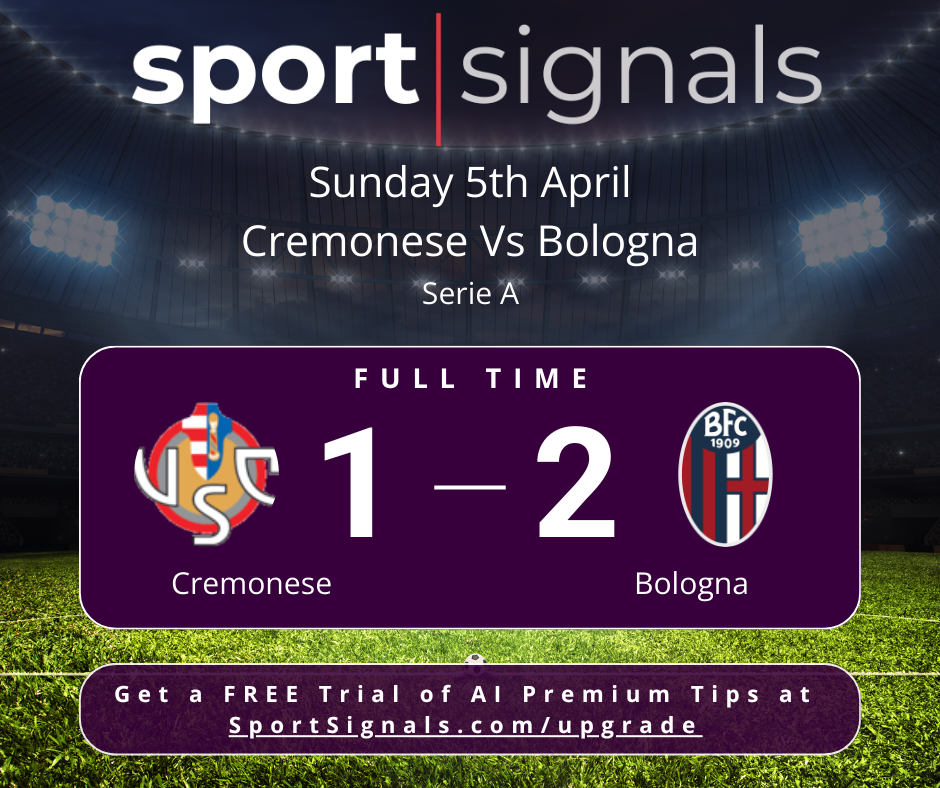 Bologna Secures Gritty 2-1 Victory Against Cremonese Comeback Effort