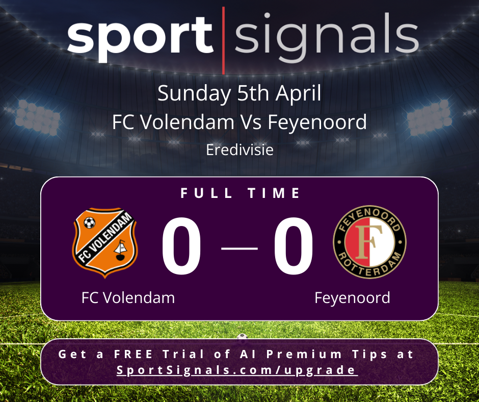 FC Volendam vs Feyenoord Ends in Thrilling Scoreless Draw at Kras Stadion