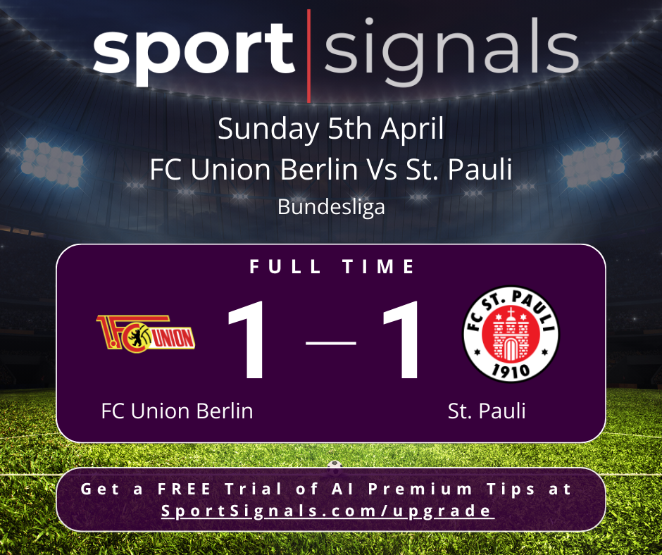 Ilic Scores! Union Berlin Snags Crucial Point in St. Pauli Clash