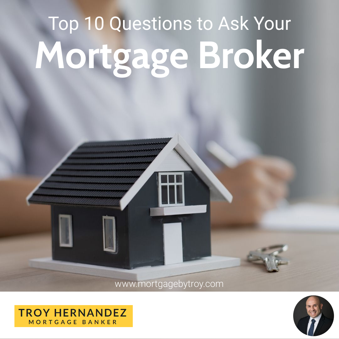Top 10 Questions to Ask Your Mortgage Broker or Lender