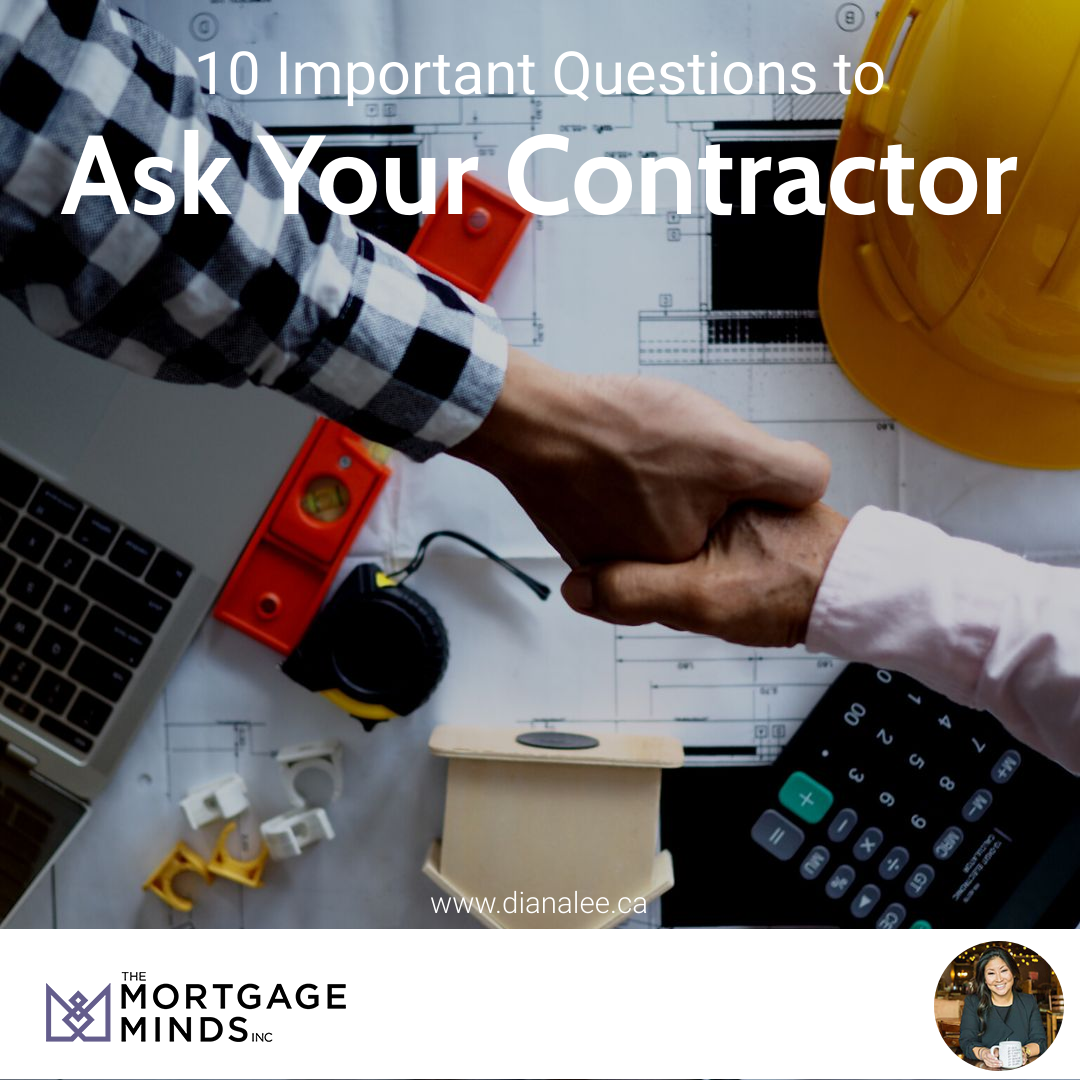 10 Important Questions to Ask Your Contractor
