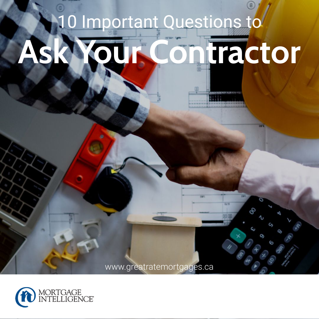 10 Important Questions to Ask Your Contractor