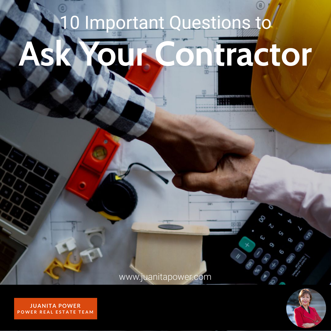10 Important Questions to Ask Your Contractor