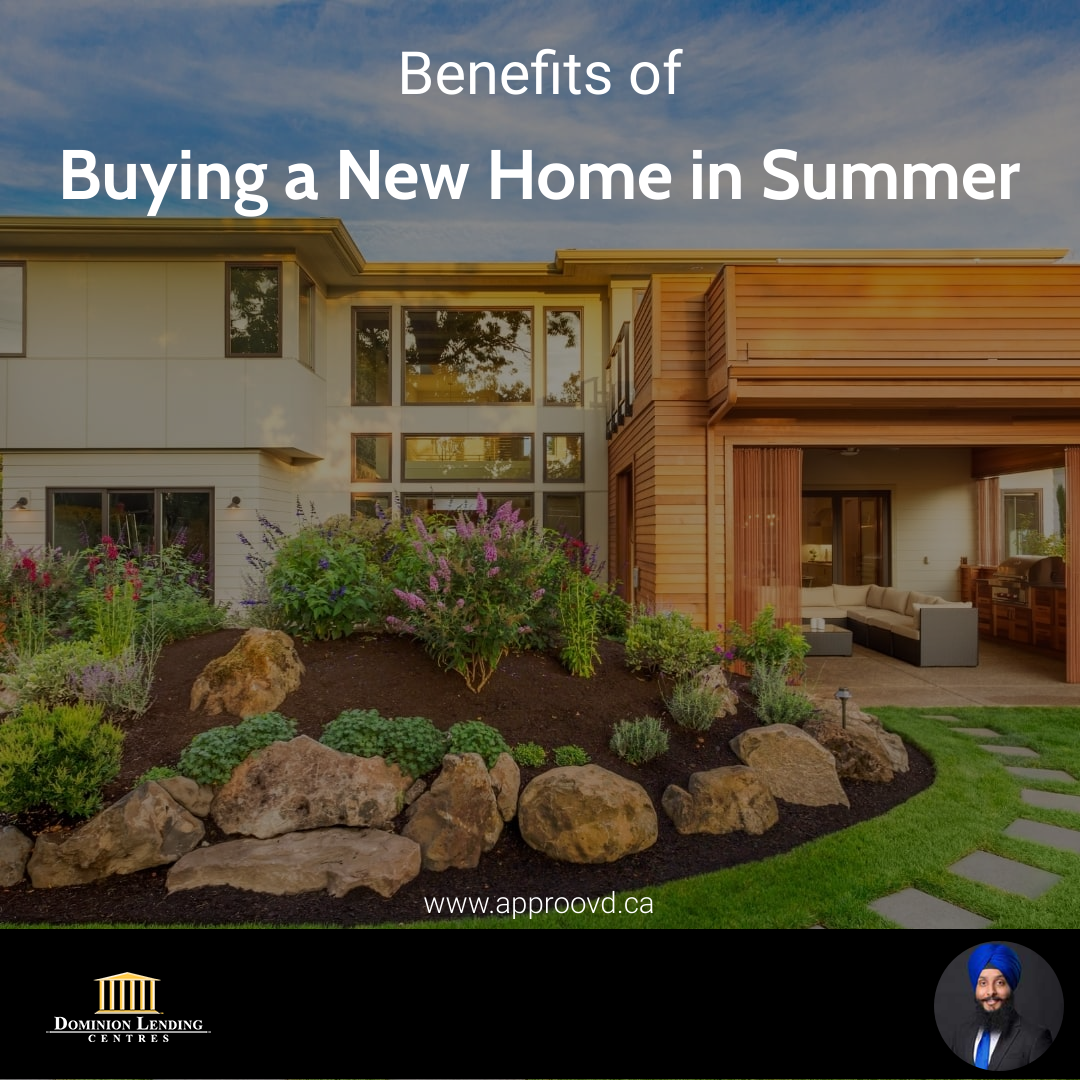 Benefits of Buying a New Home in the Summer