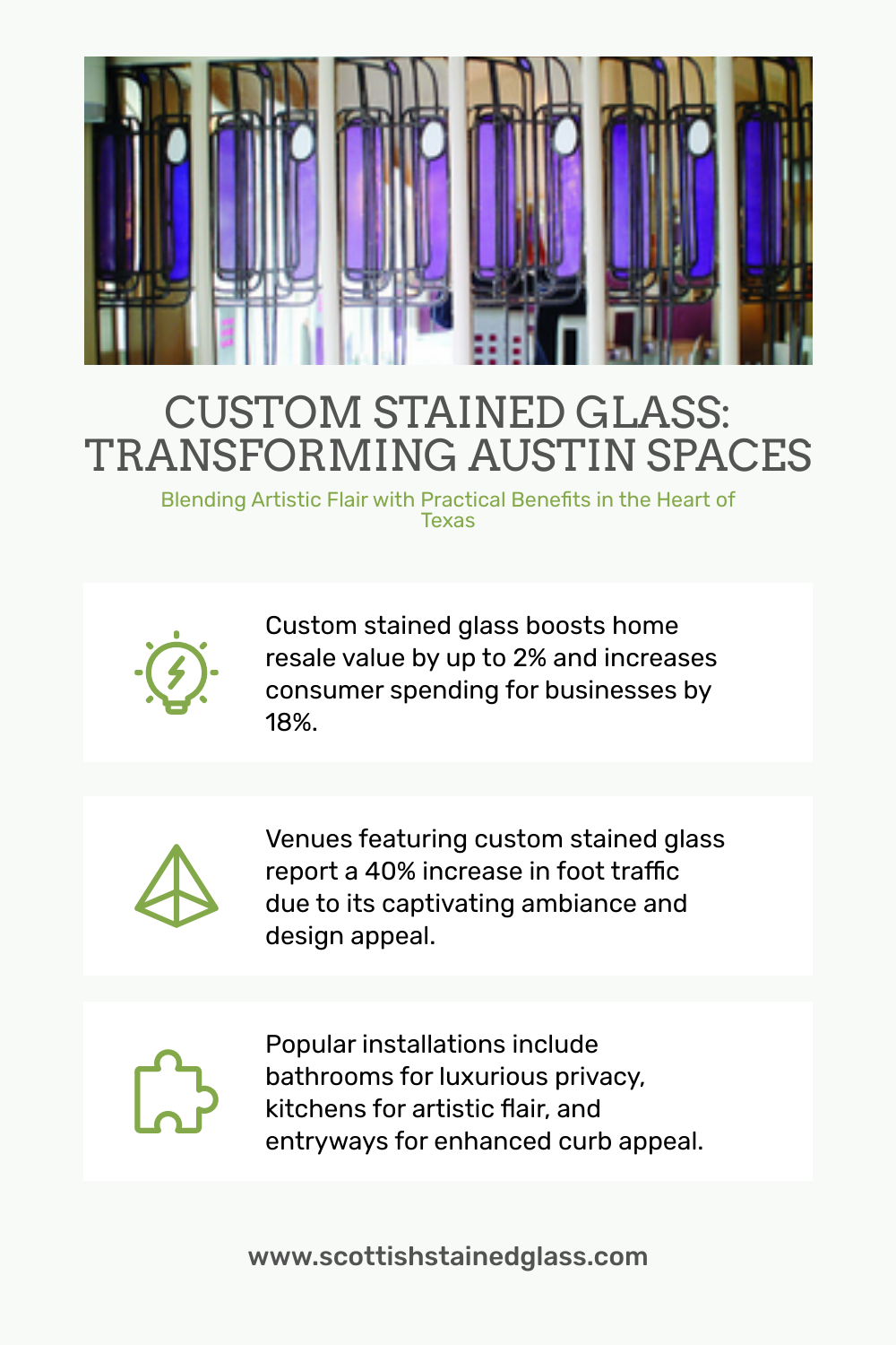 Custom Stained Glass Example