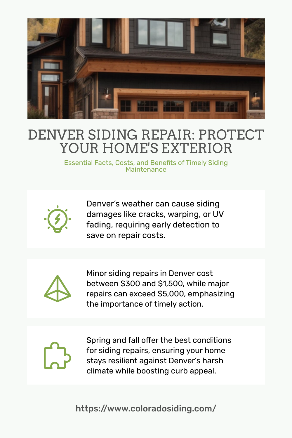 Siding Damage Signs