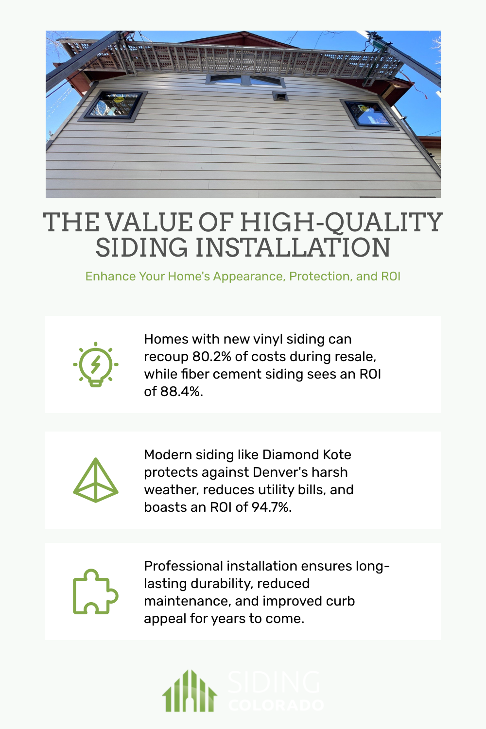 Siding Installation Benefits