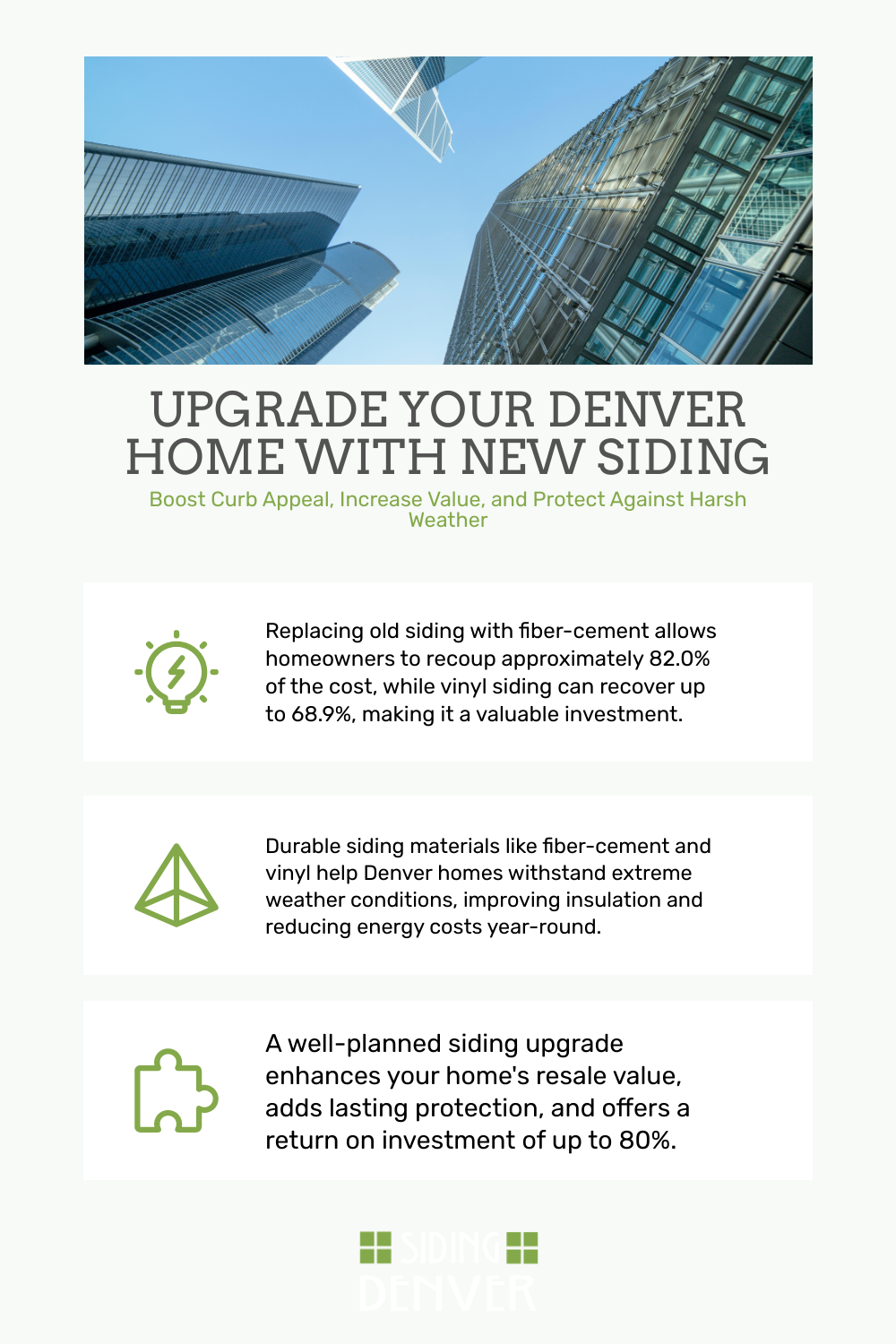 Siding Upgrade Benefits