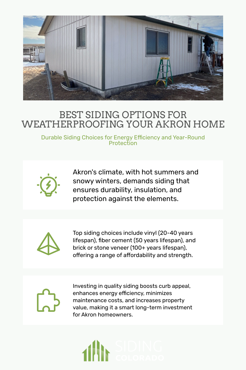 Weatherproof Siding Options