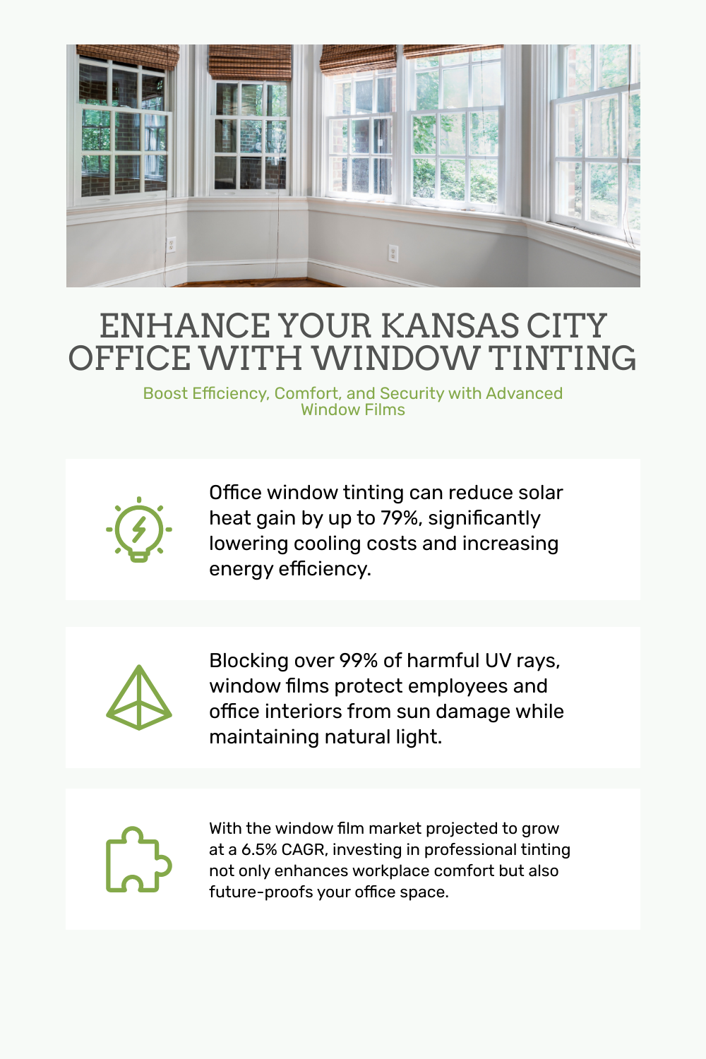 Window Tinting benefits