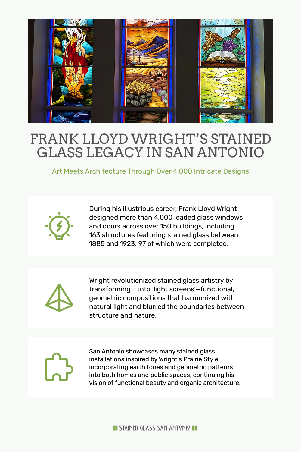 Frank Lloyd Wright Stained Glass