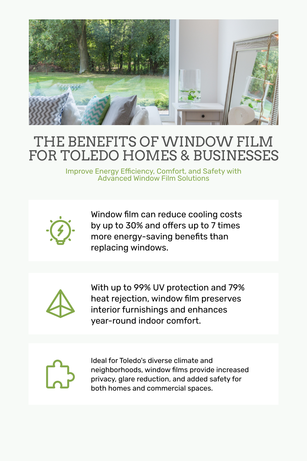 Window Film Benefits