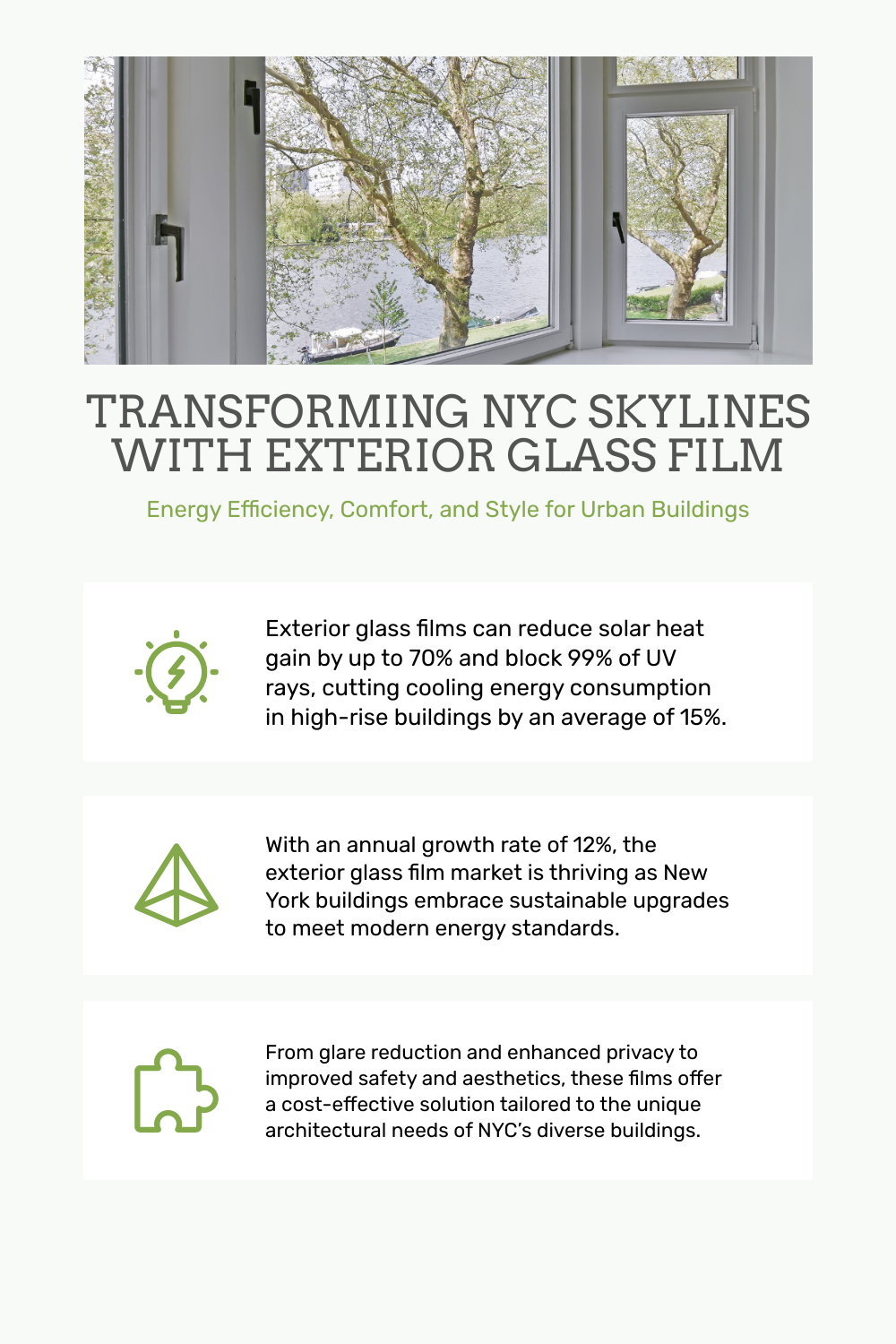 New York Commercial Window Film