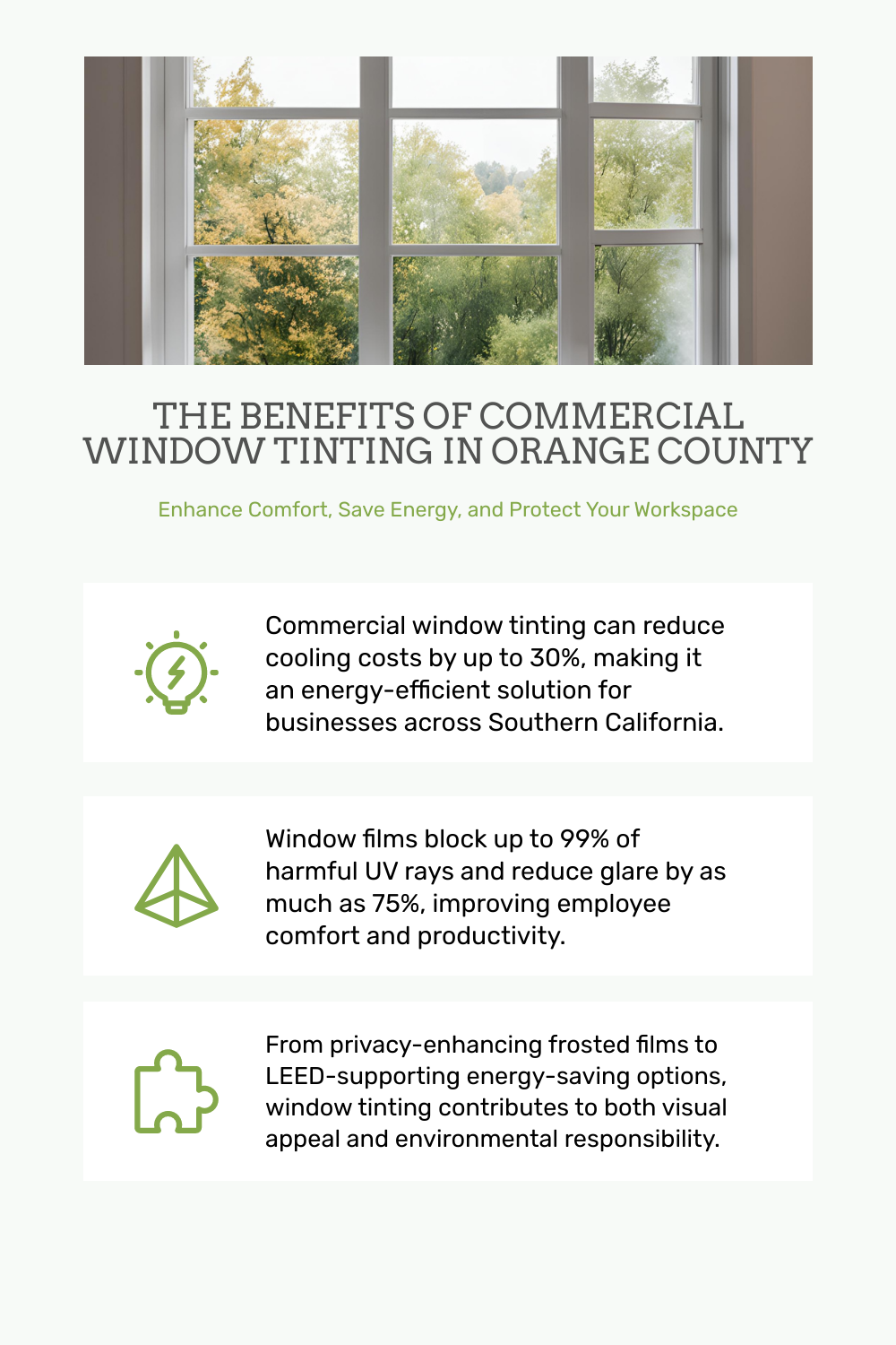 Commercial Window Tinting