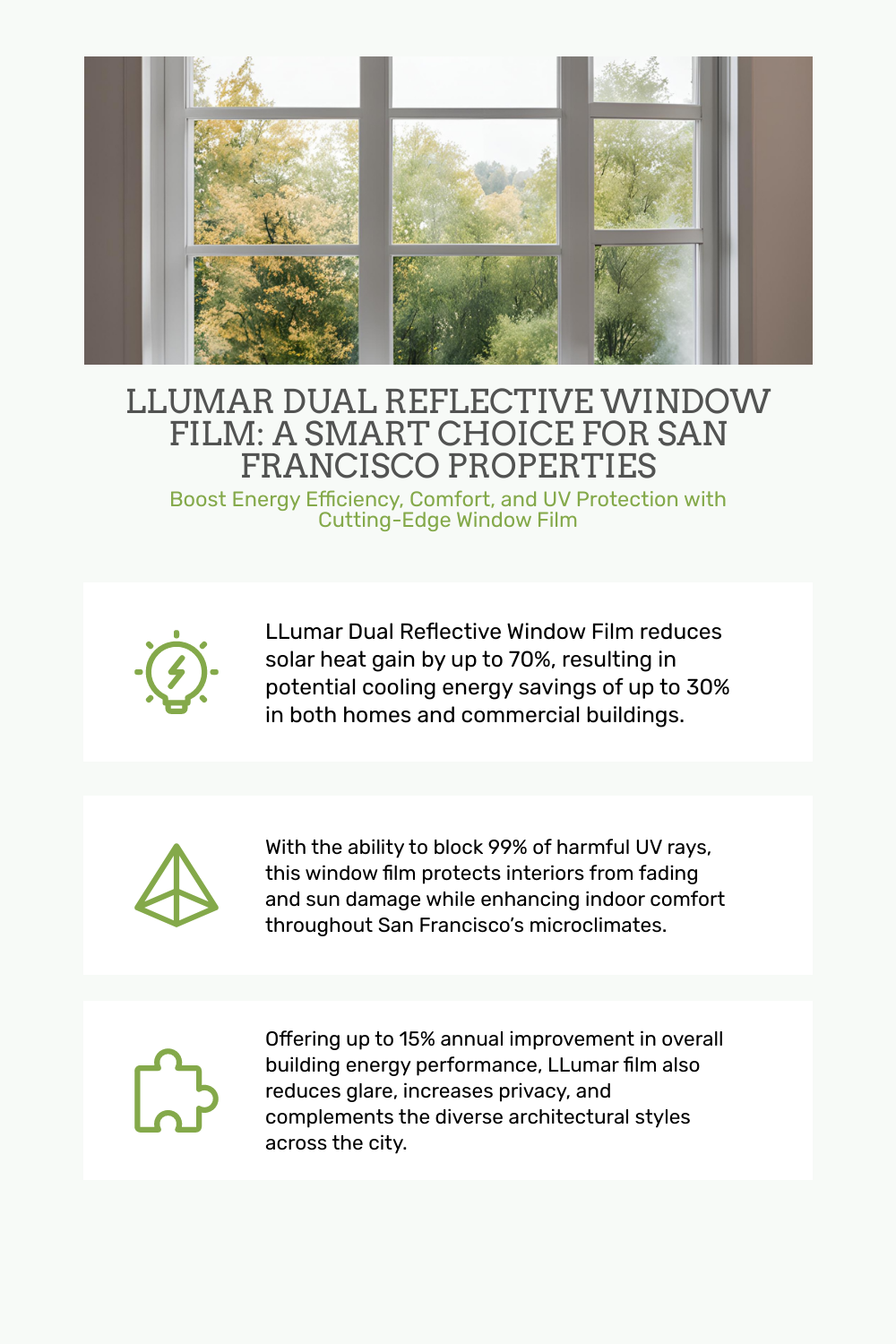 LLumar Dual Reflective Window Film
