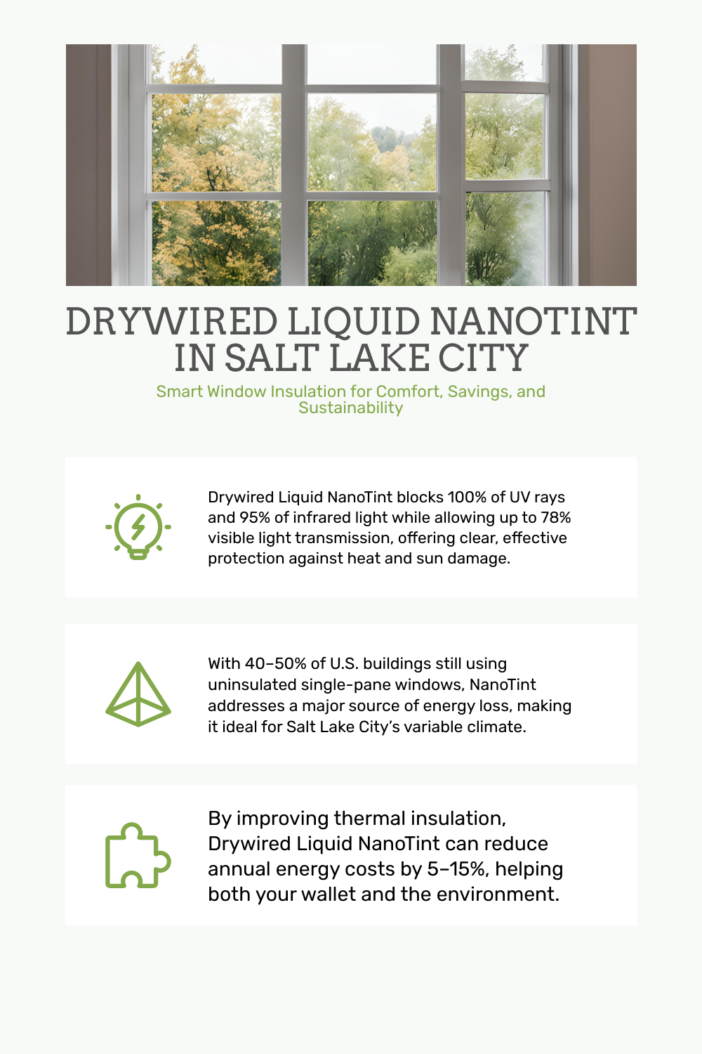 Solar Gard Window Film Benefits Image