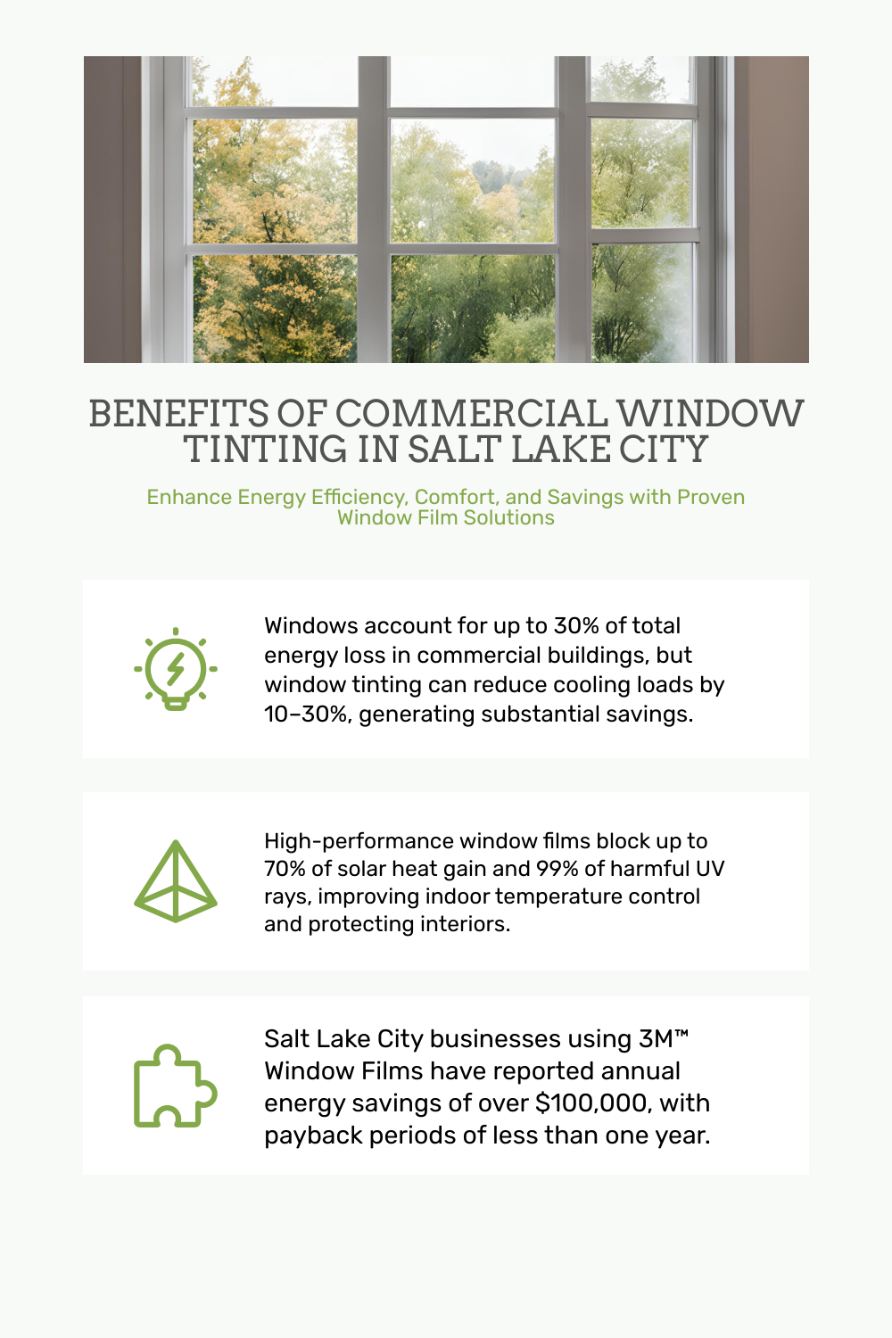 Window Tinting Benefits
