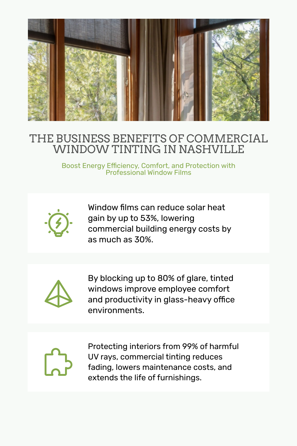 Nashville Window Film Commercial Tinting