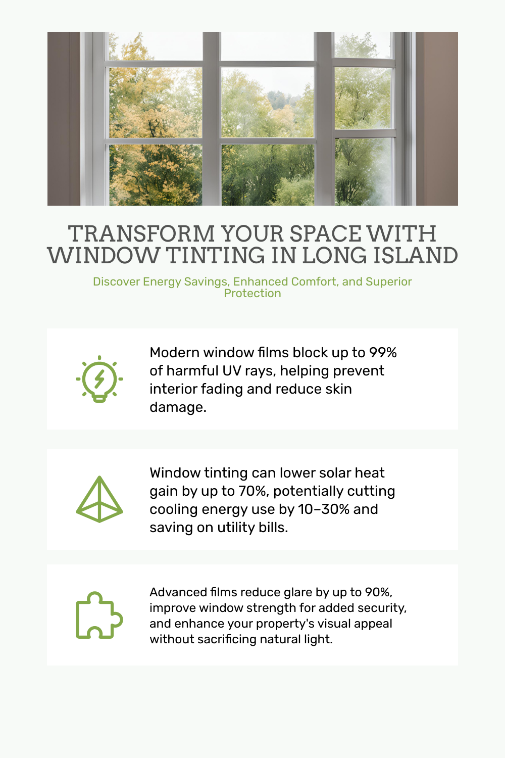 Long Island Window Film Banner