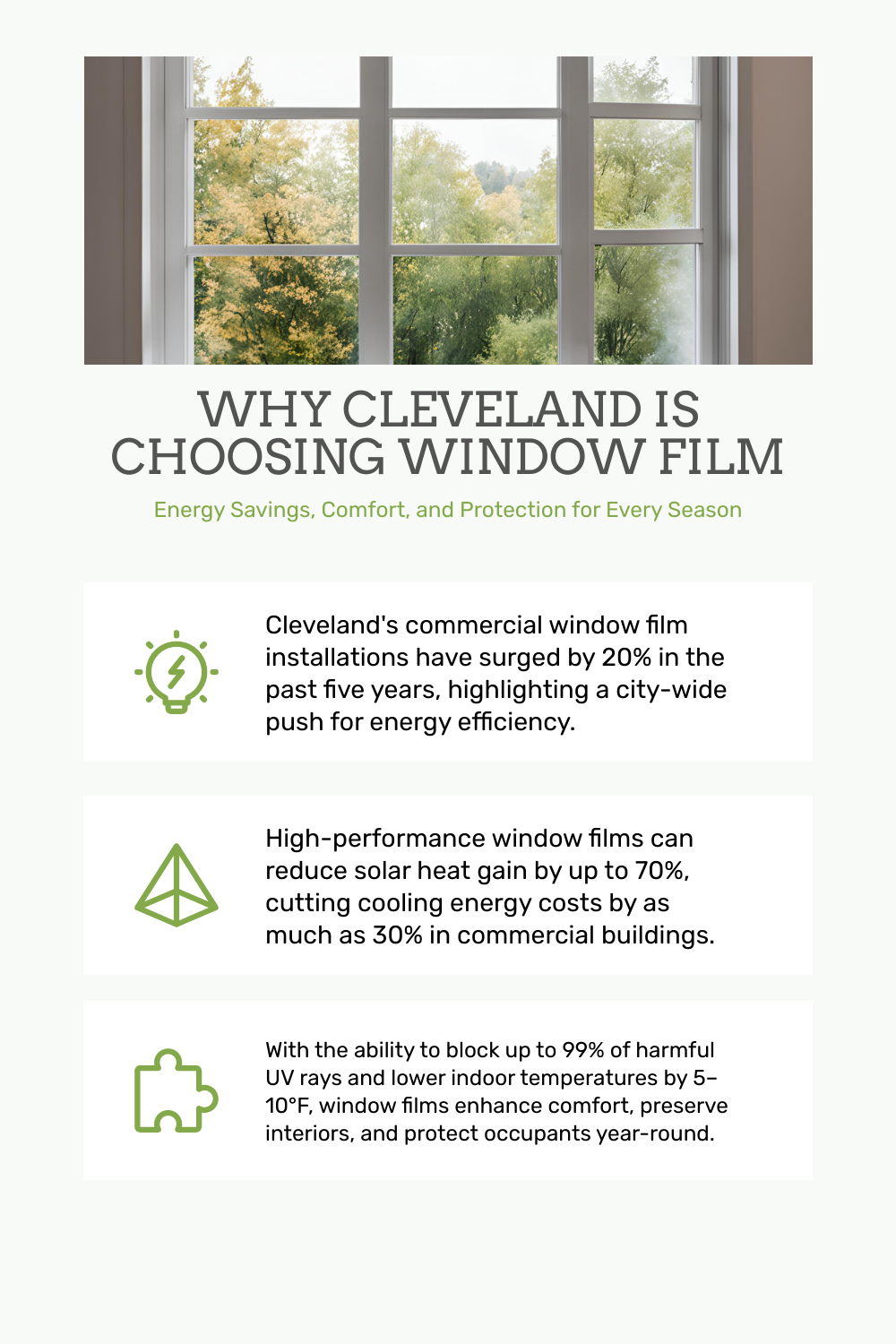 Window Film Benefits