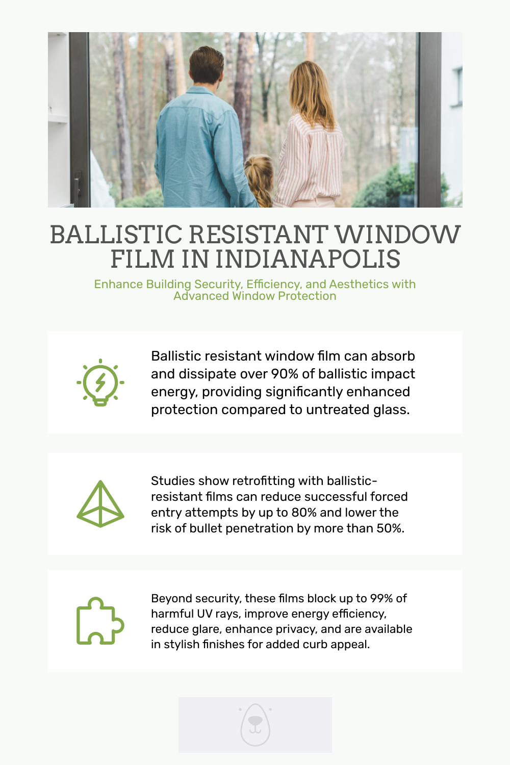 Ballistic Resistant Window Film