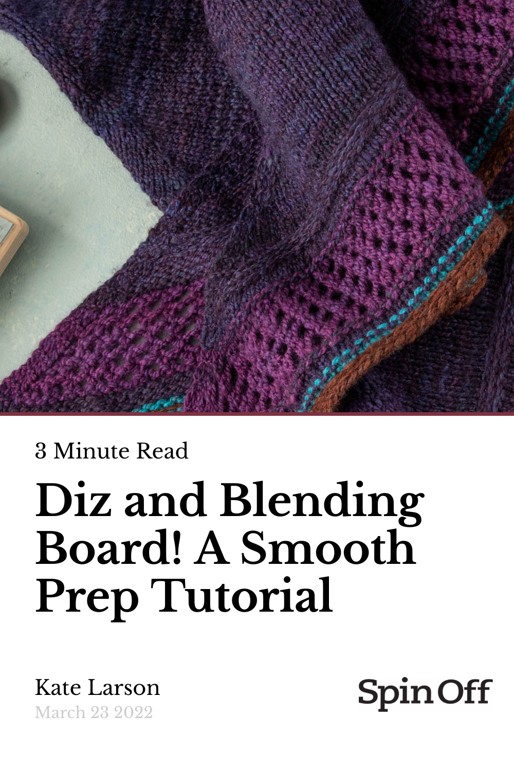 Diz and Blending Board! A Smooth Prep Tutorial Spin Off