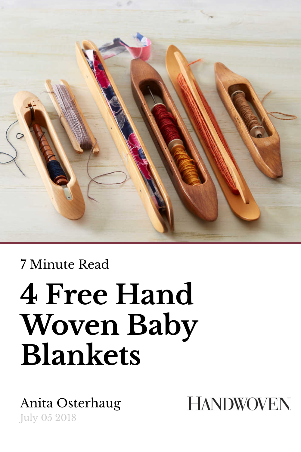 4 Free Handwoven Baby Blanket Patterns Handwoven