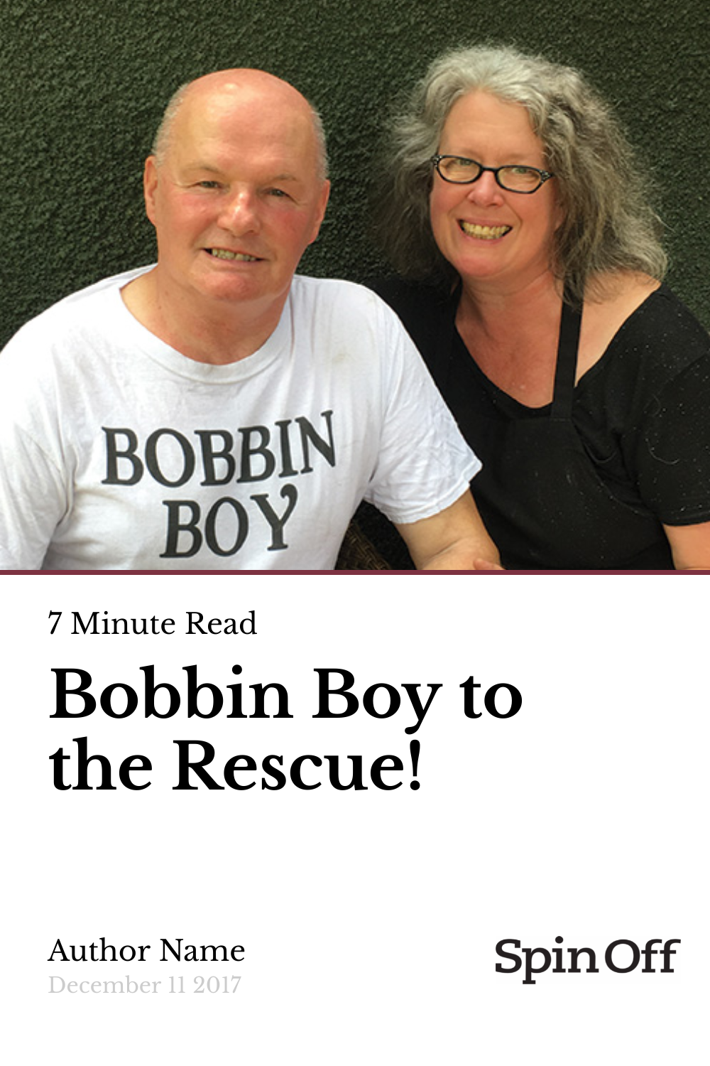 Bobbin Boy to the Rescue! Spin Off