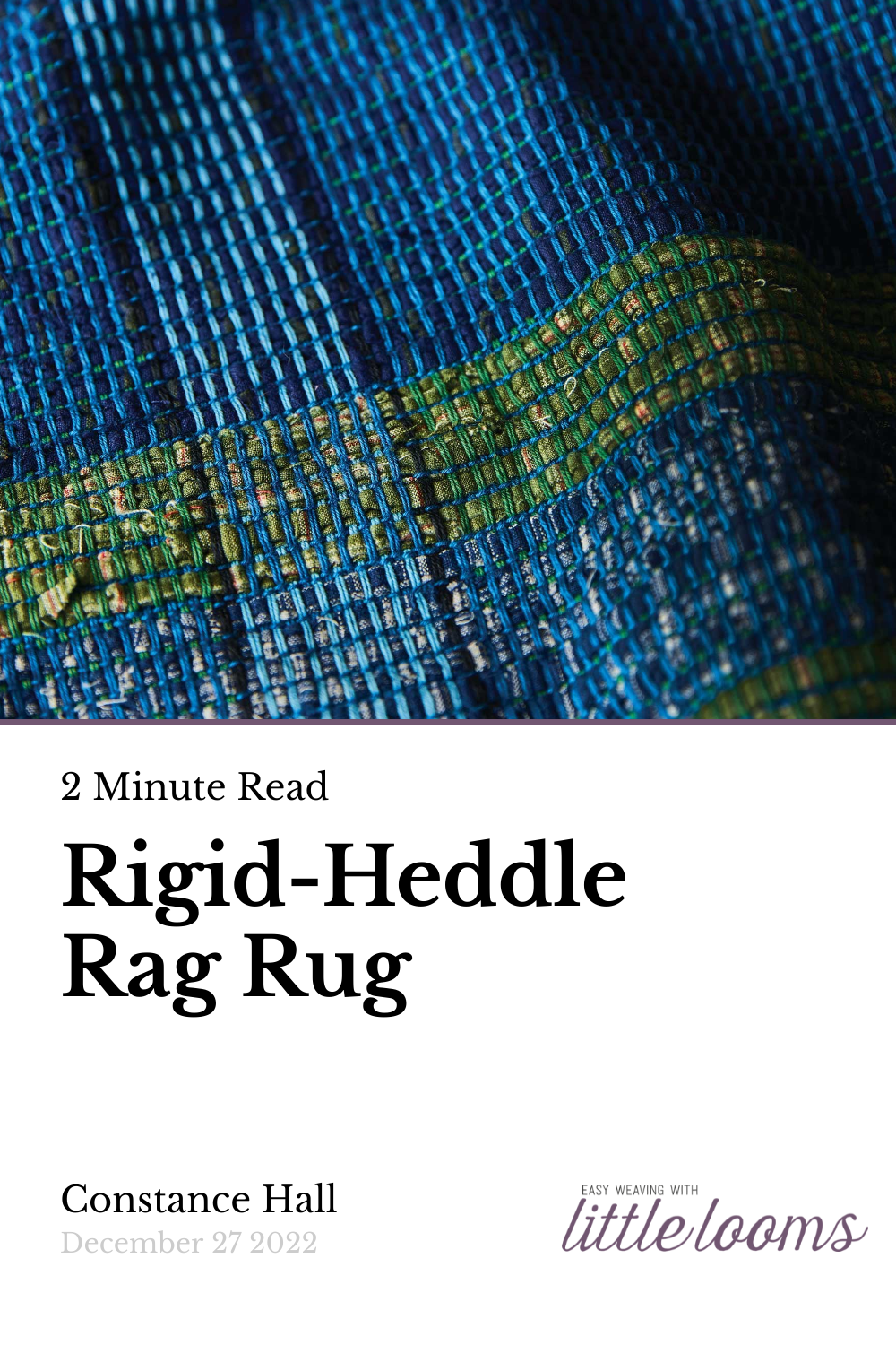 Weave a RigidHeddle Rag Rug? Little Looms