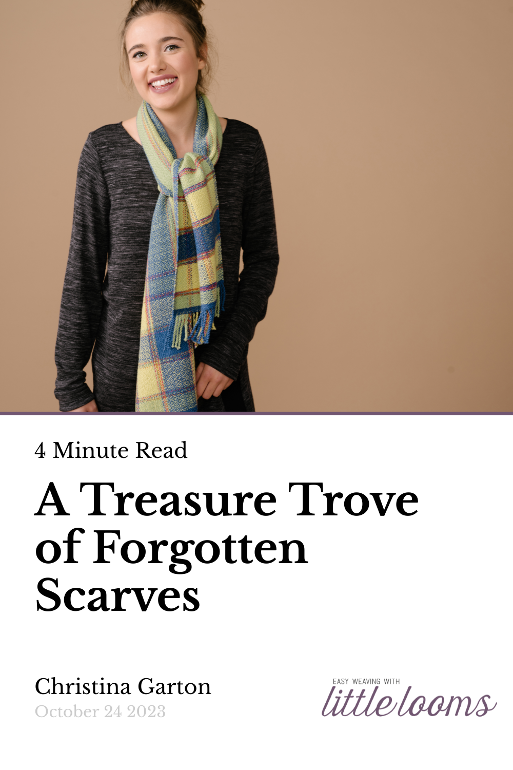 A Treasure Trove of Forgotten Scarves | Little Looms