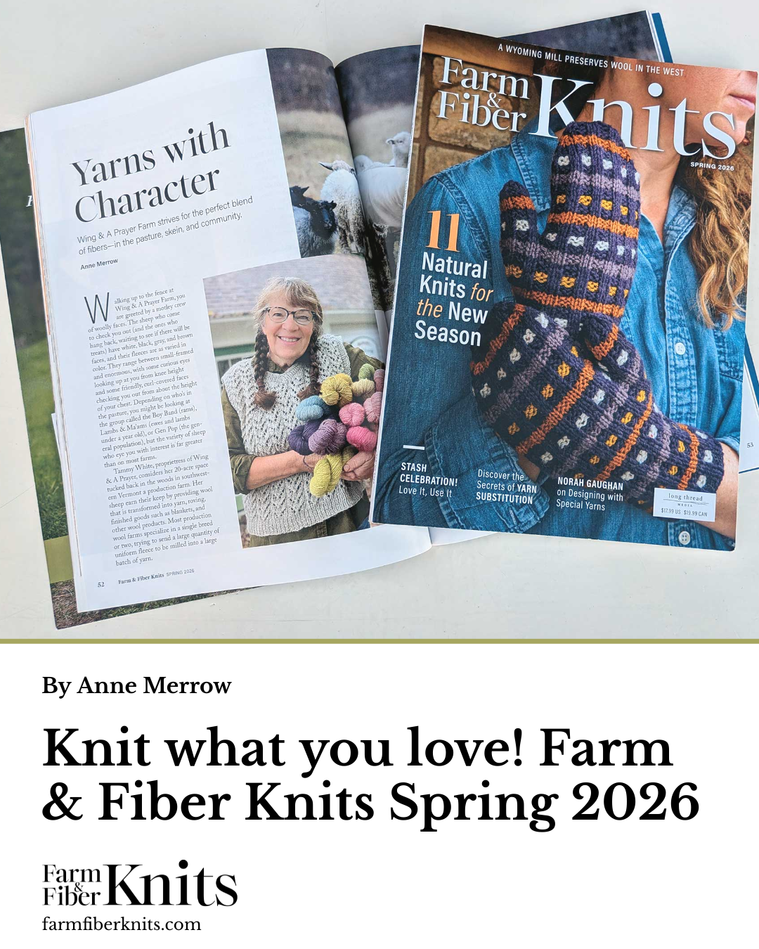 Knit what you love! Farm & Fiber Knits Spring 2026 | Farm & Fiber Knits