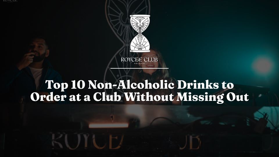 Top 10 Non-Alcoholic Drinks to Order at a Club