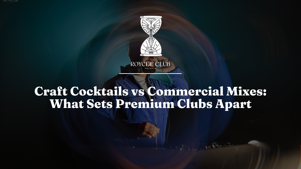 Craft Cocktails vs Commercial Mixes: The Premium Standard
