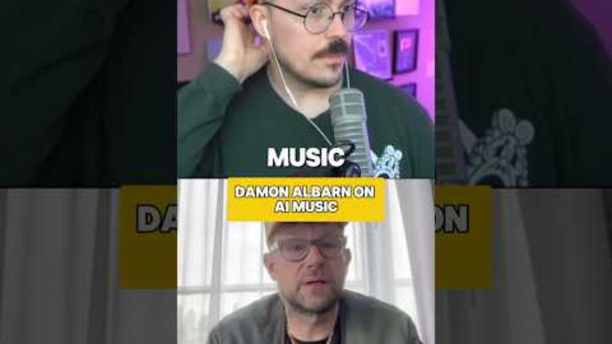 Damon Albarn doesn't like a.i. "music"